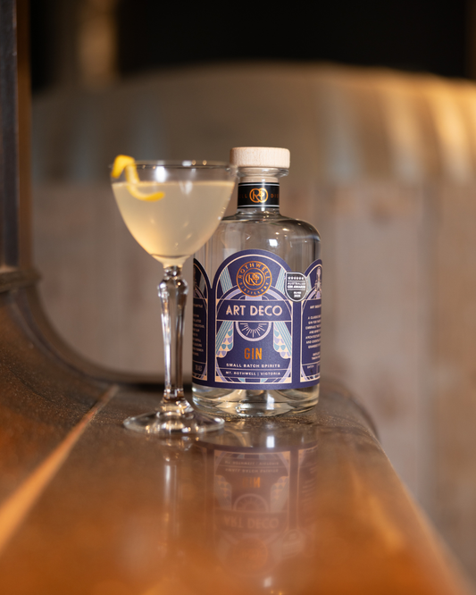 The 1938 - A Decadent Art Deco Cocktail Showcasing Rothwell Distillery’s Art Deco Gin