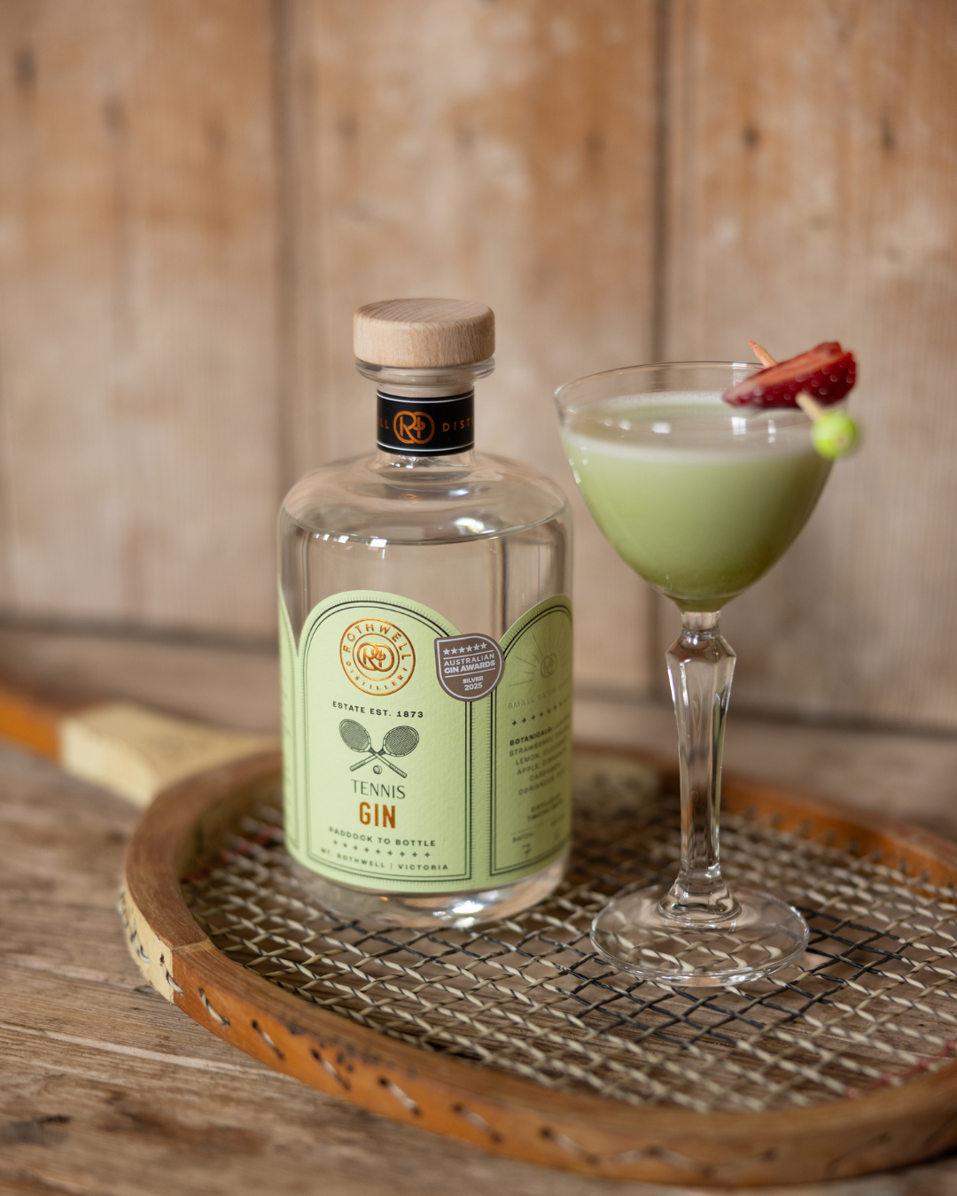 Runway Green - A Crisp, Botanical Cocktail Featuring Tennis Gin
