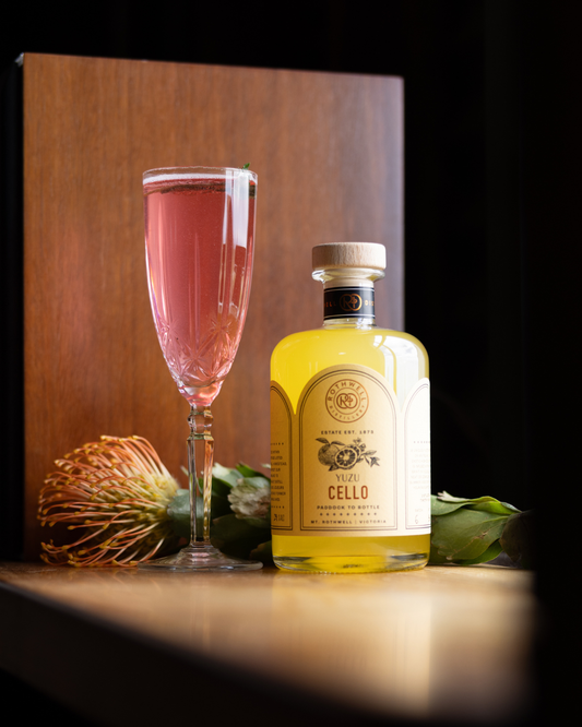 Dressmaker - A Light, Effervescent Cocktail Featuring Rothwell YuzuCello
